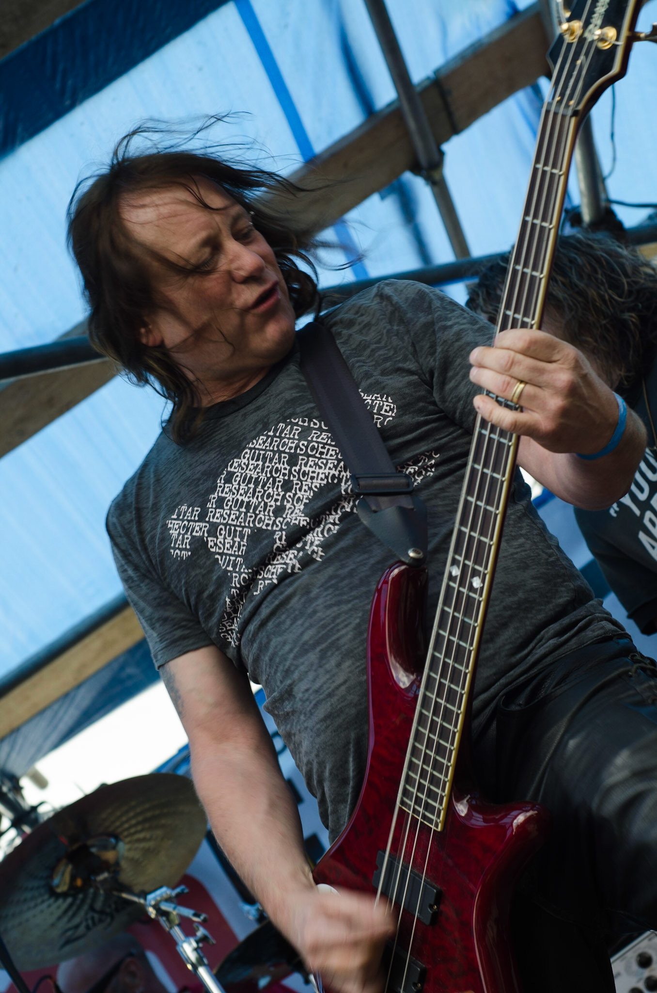 Rick Gregory ,Seventh Son, BOMFest Main Stage, Worsborough Country Park, Barnsley, July 2011