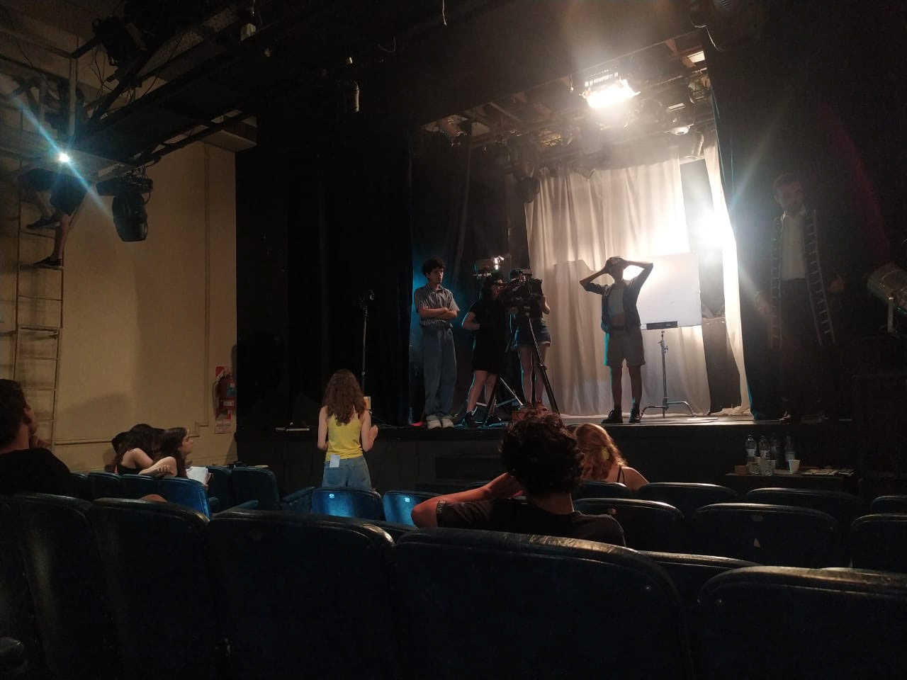 rodaje de "Fantasma Oculto"