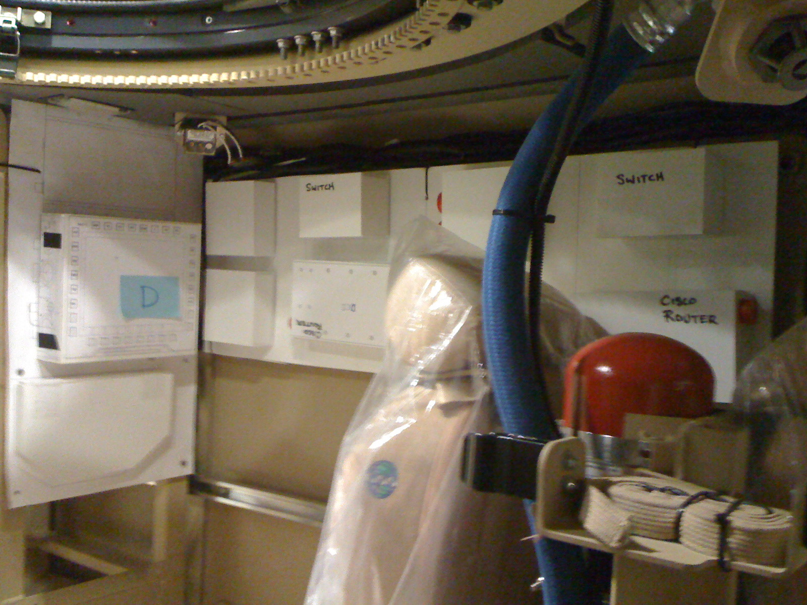 In-vehicle mockup equipment packaging