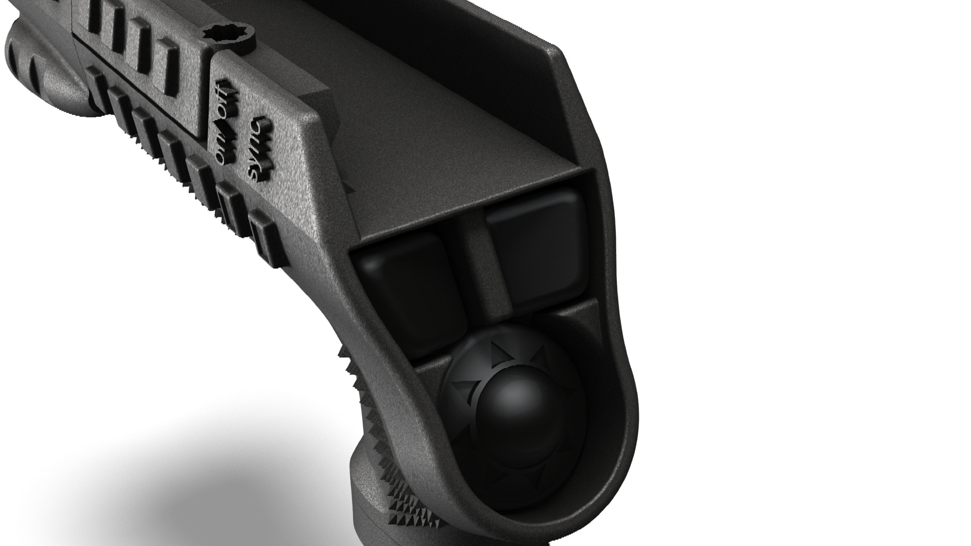 Detailed view of controls