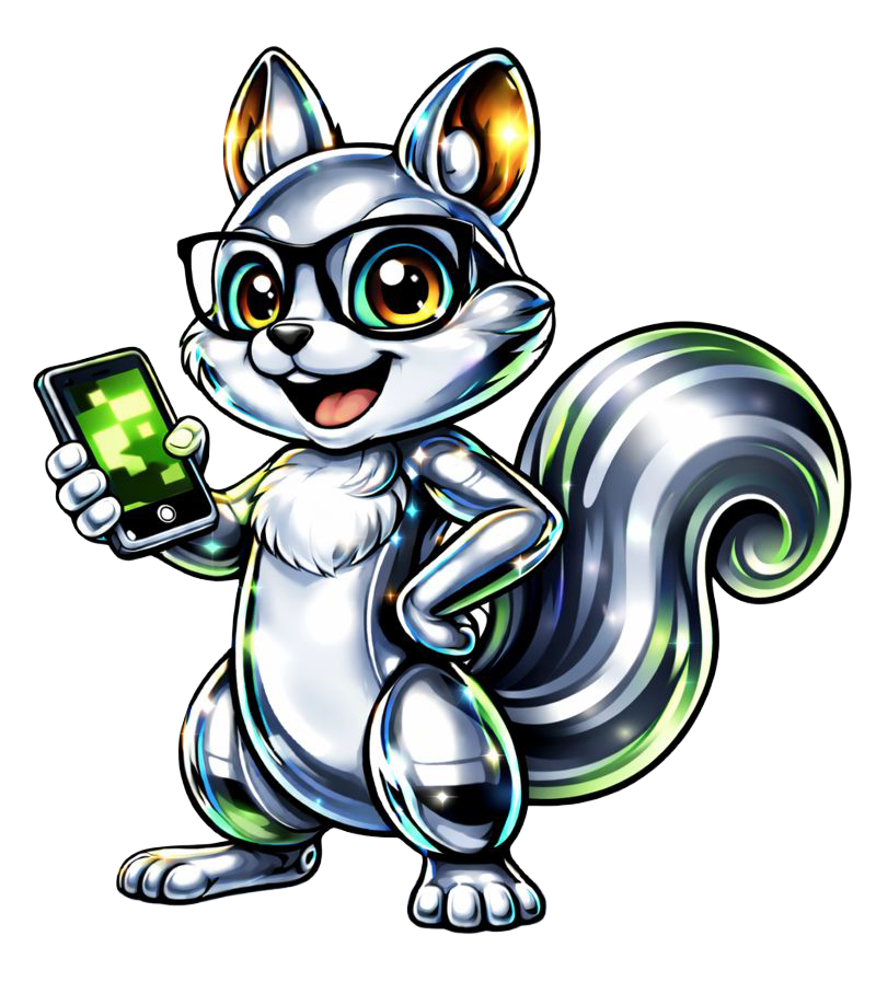 Shiny Squirrel app development company logo