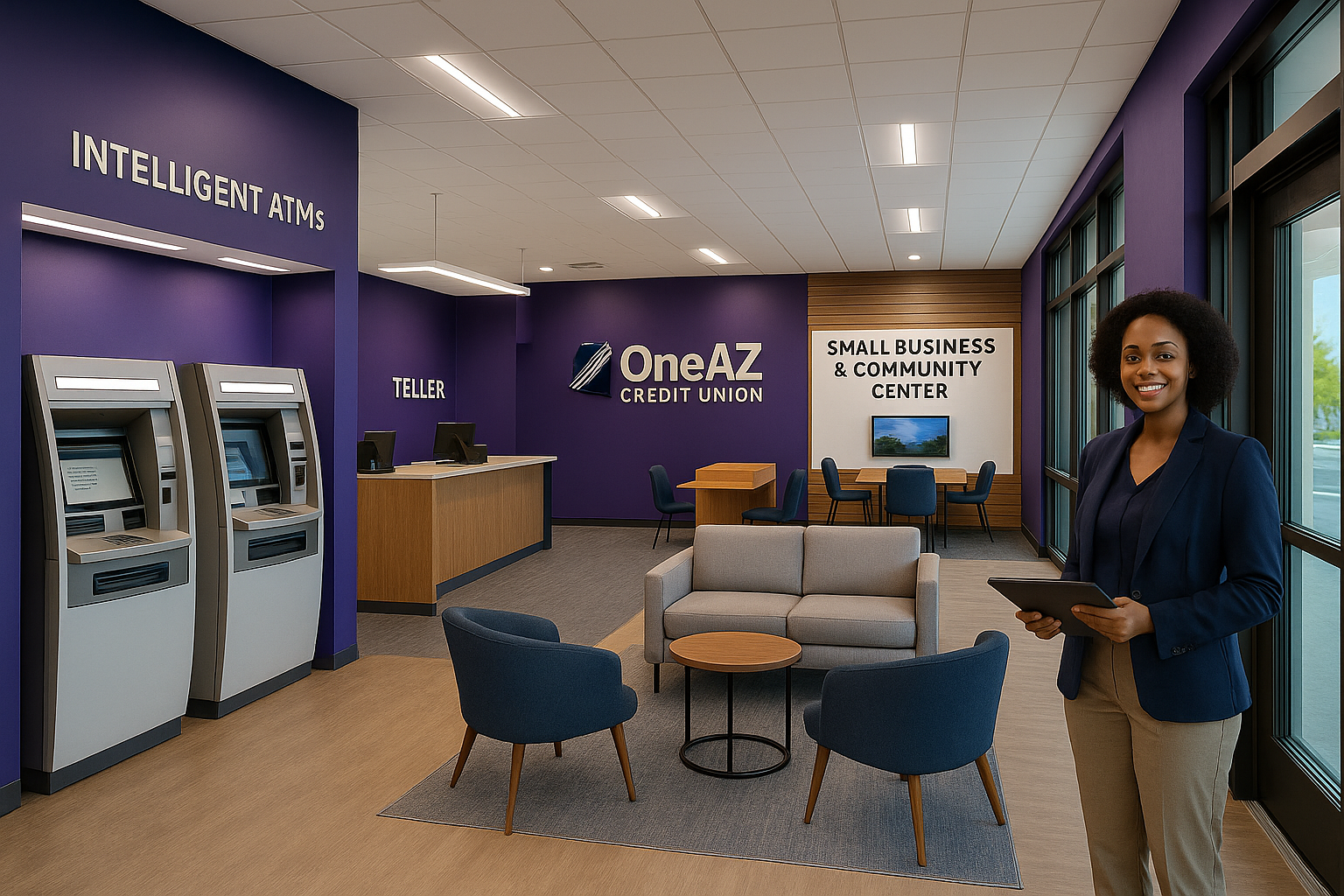 OneAZ- Branch of the future remodel