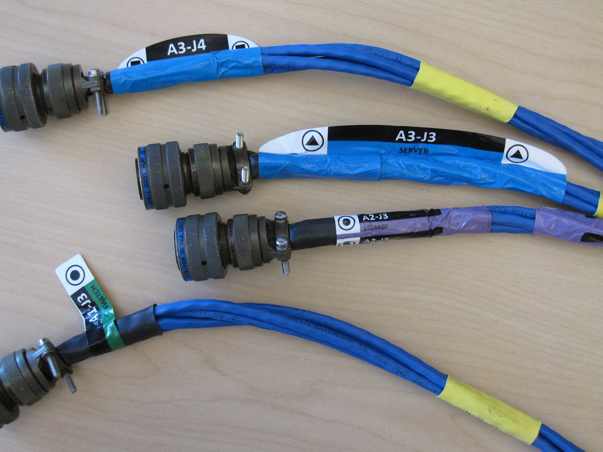 Cable labeling prototype