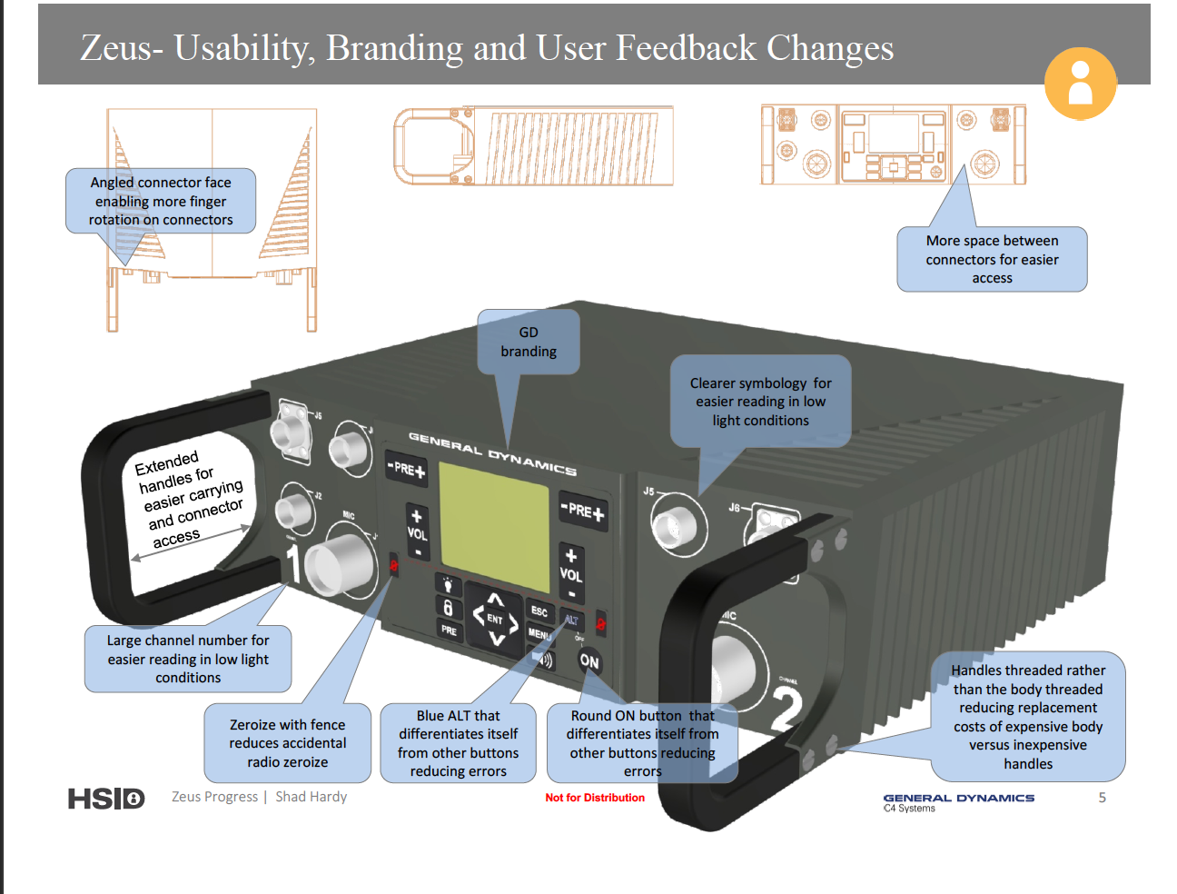 Radio features and changes