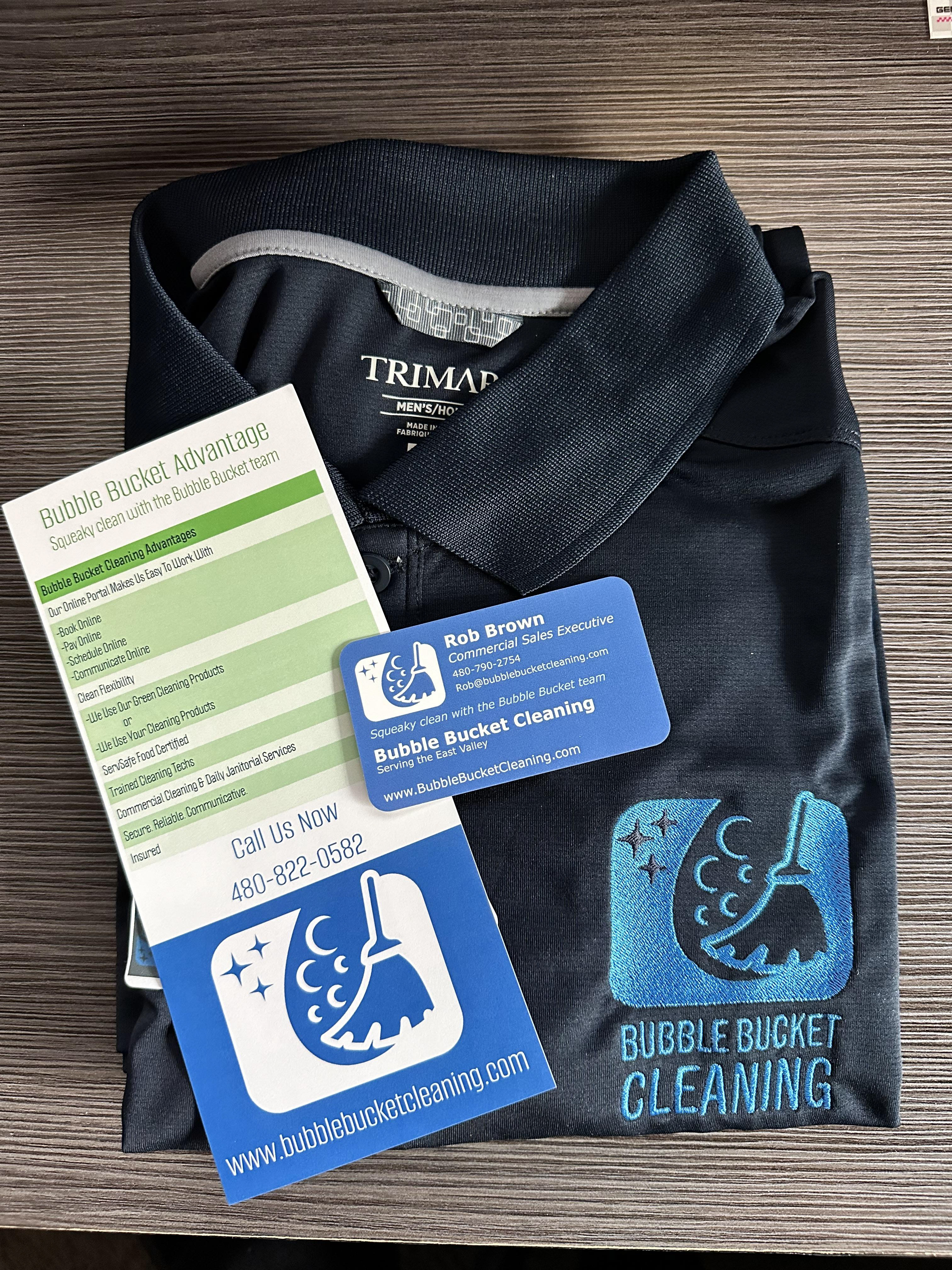 Cleaning technician visual identity package