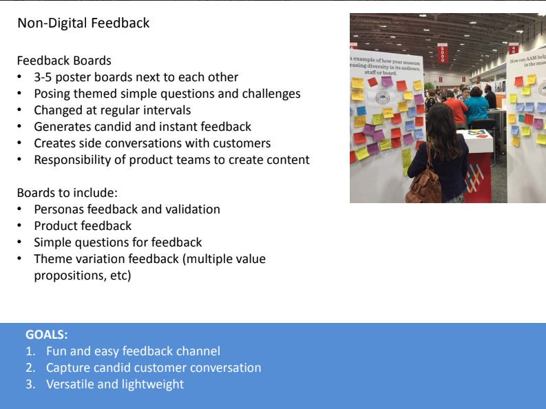 An example of conference feedback