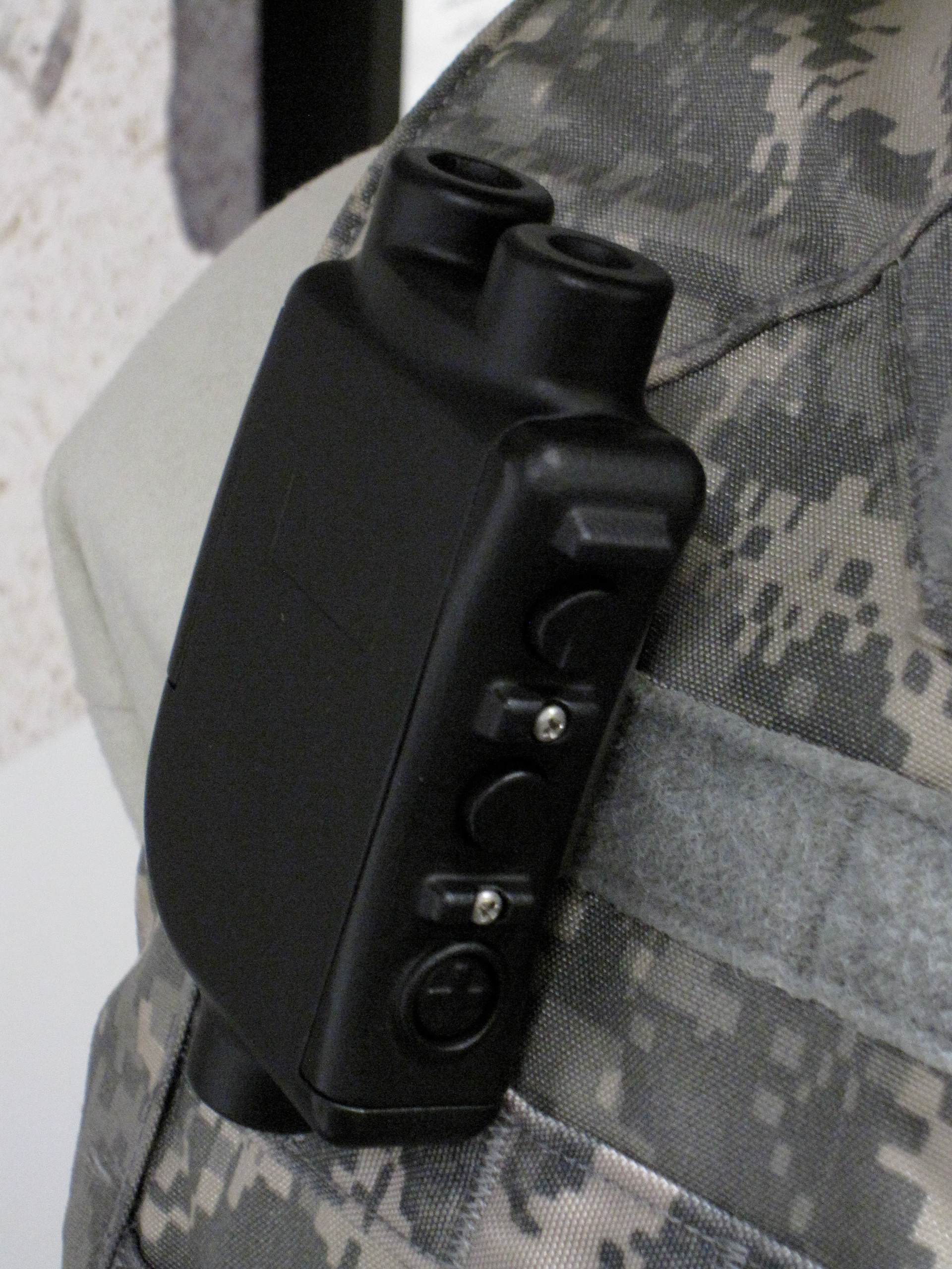 Mounted on user