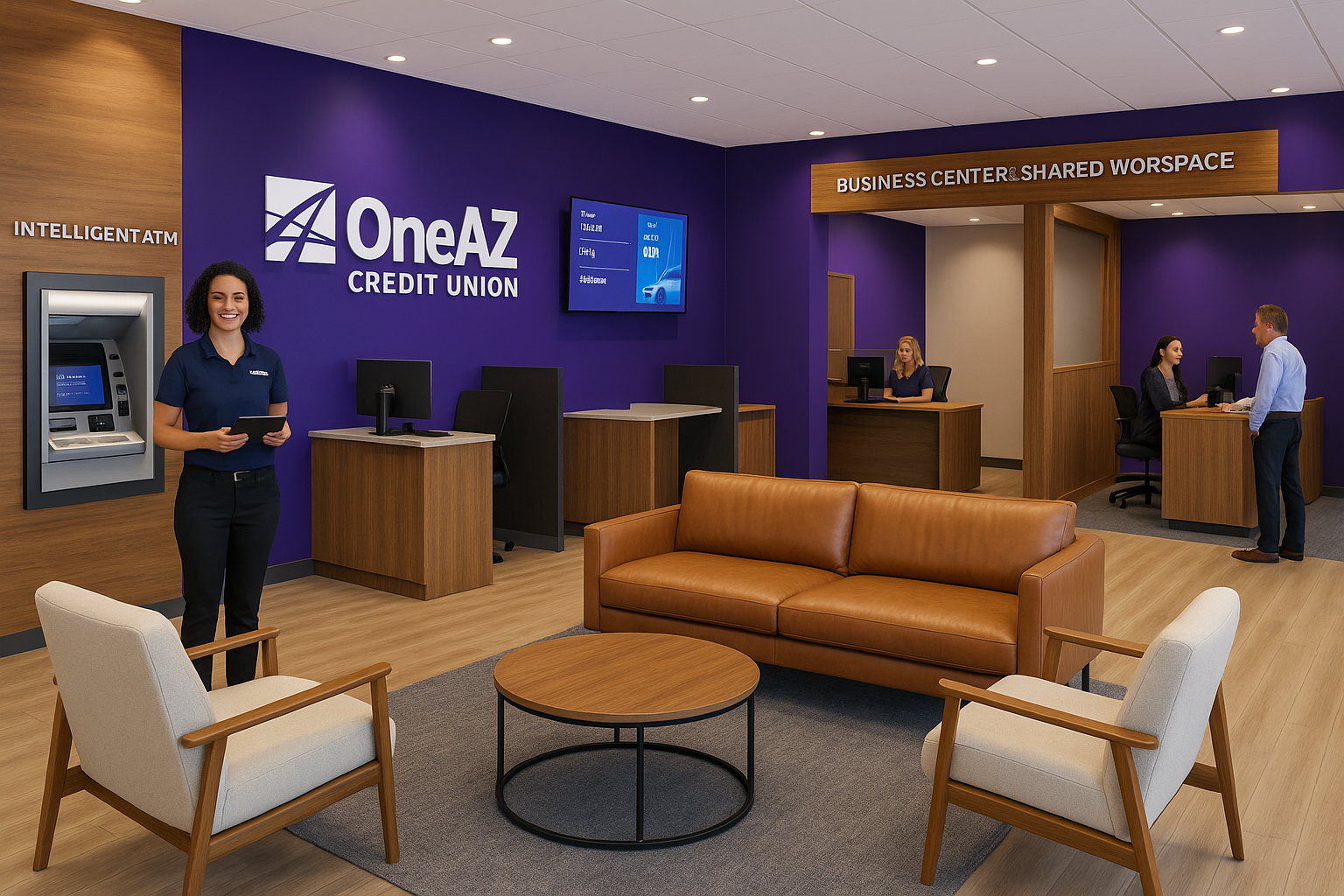 OneAZ- Branch of the future remodel
