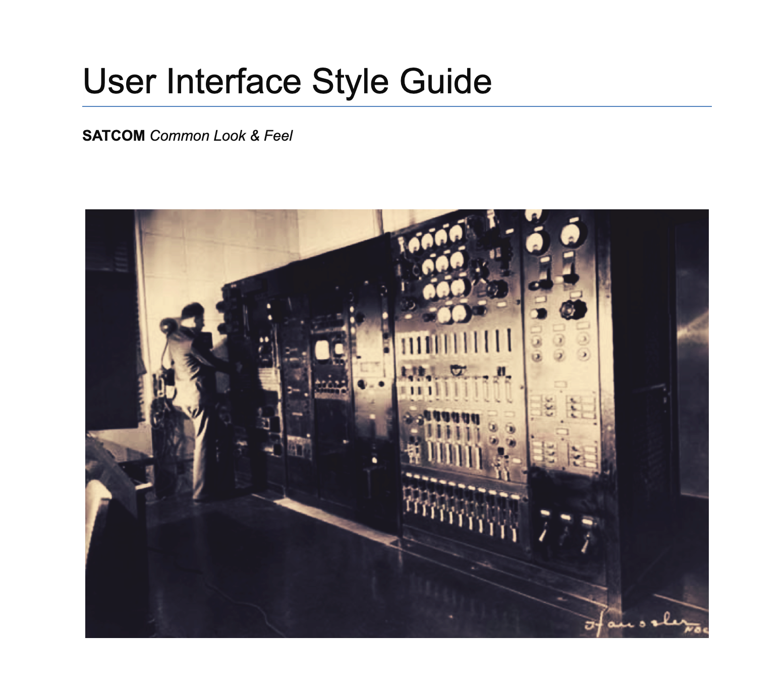 The UI style guide