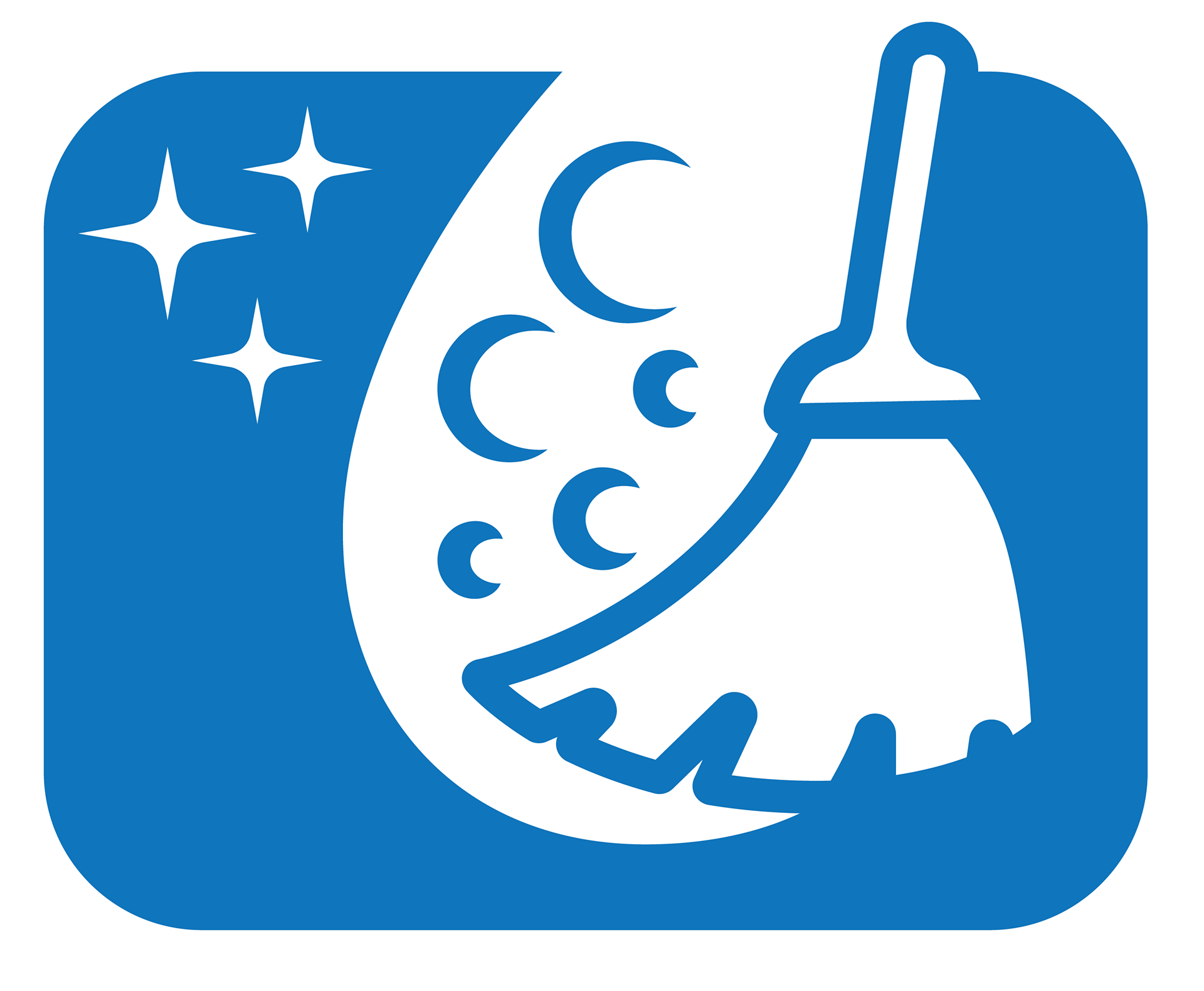 Bubble Bucket Cleaning simple logo