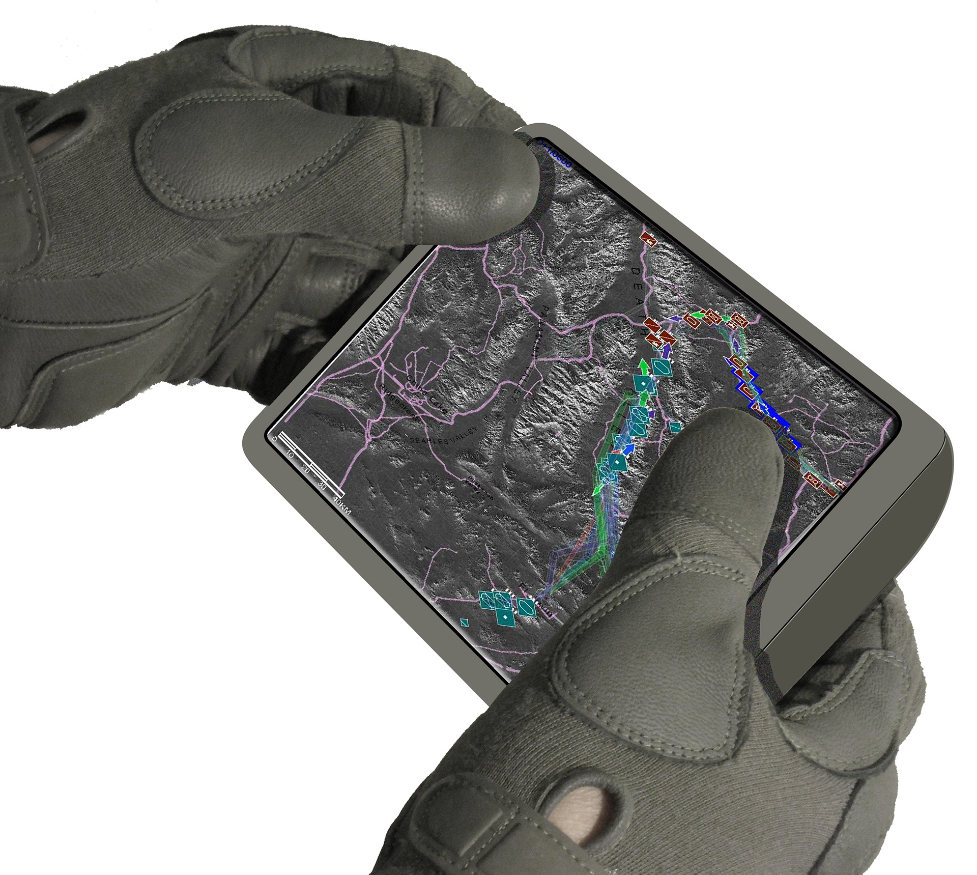 Portable vehicle display