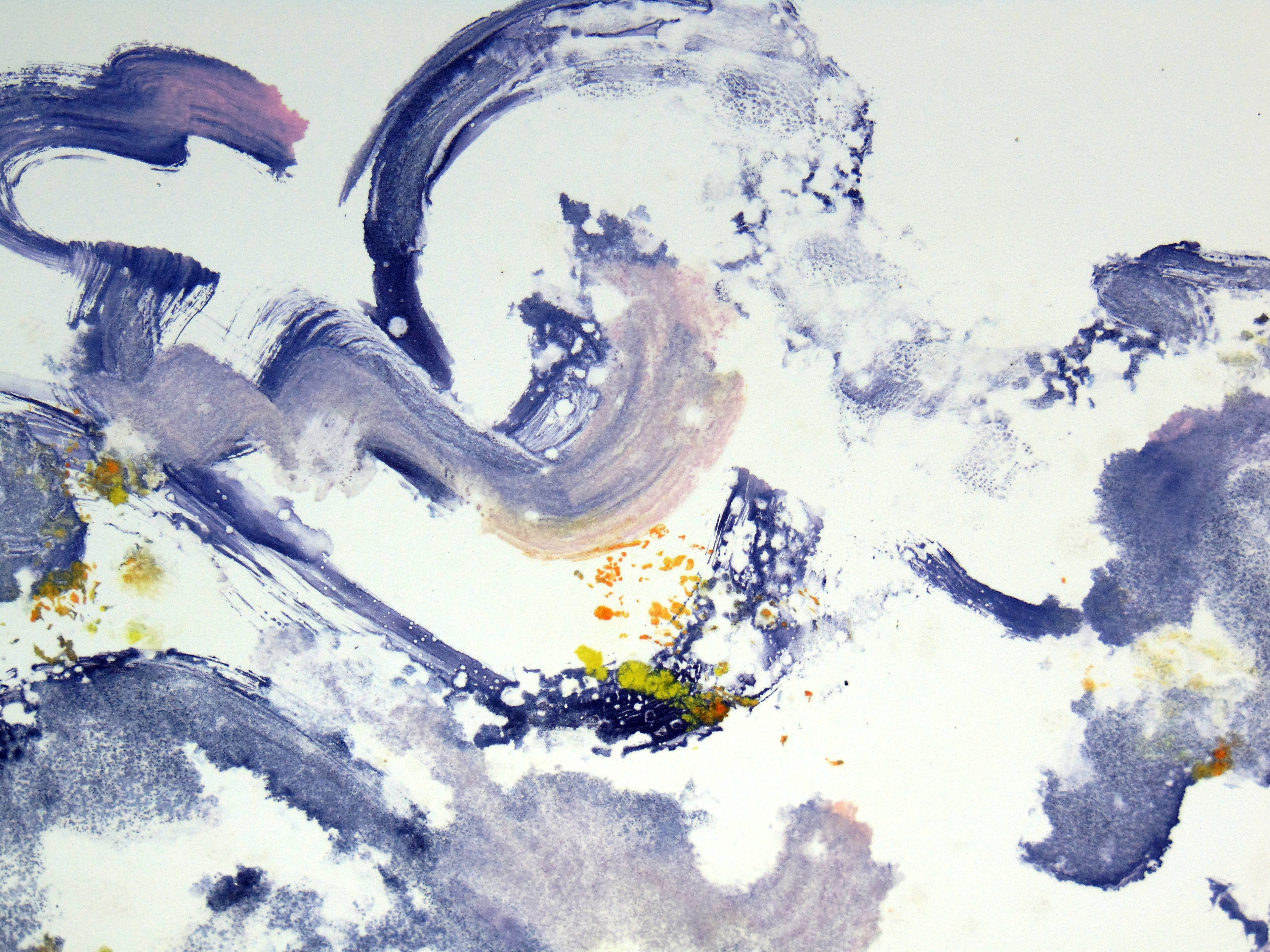 The Idea of Flowers (Purple) Close-up