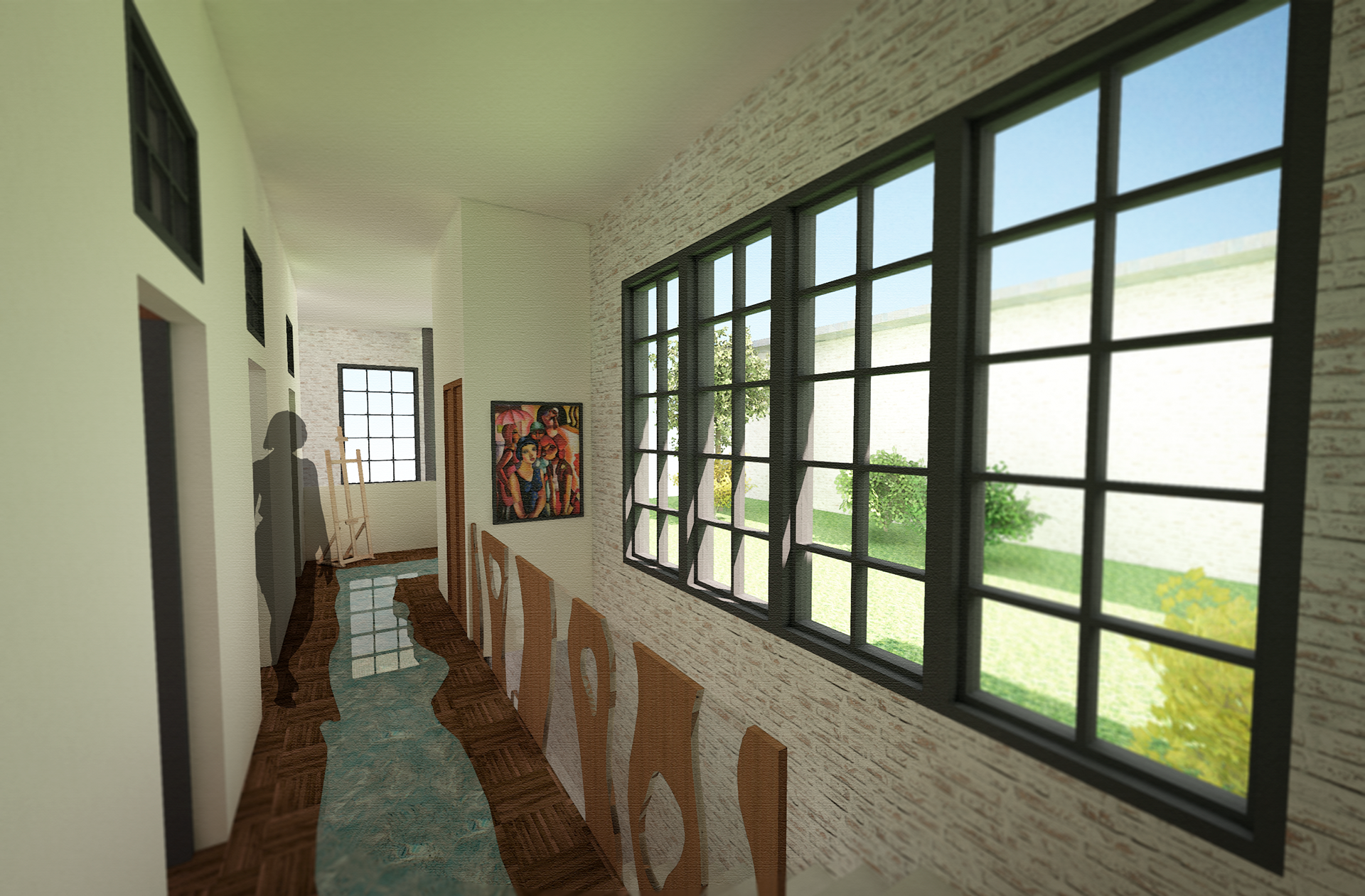 Upper Corridor