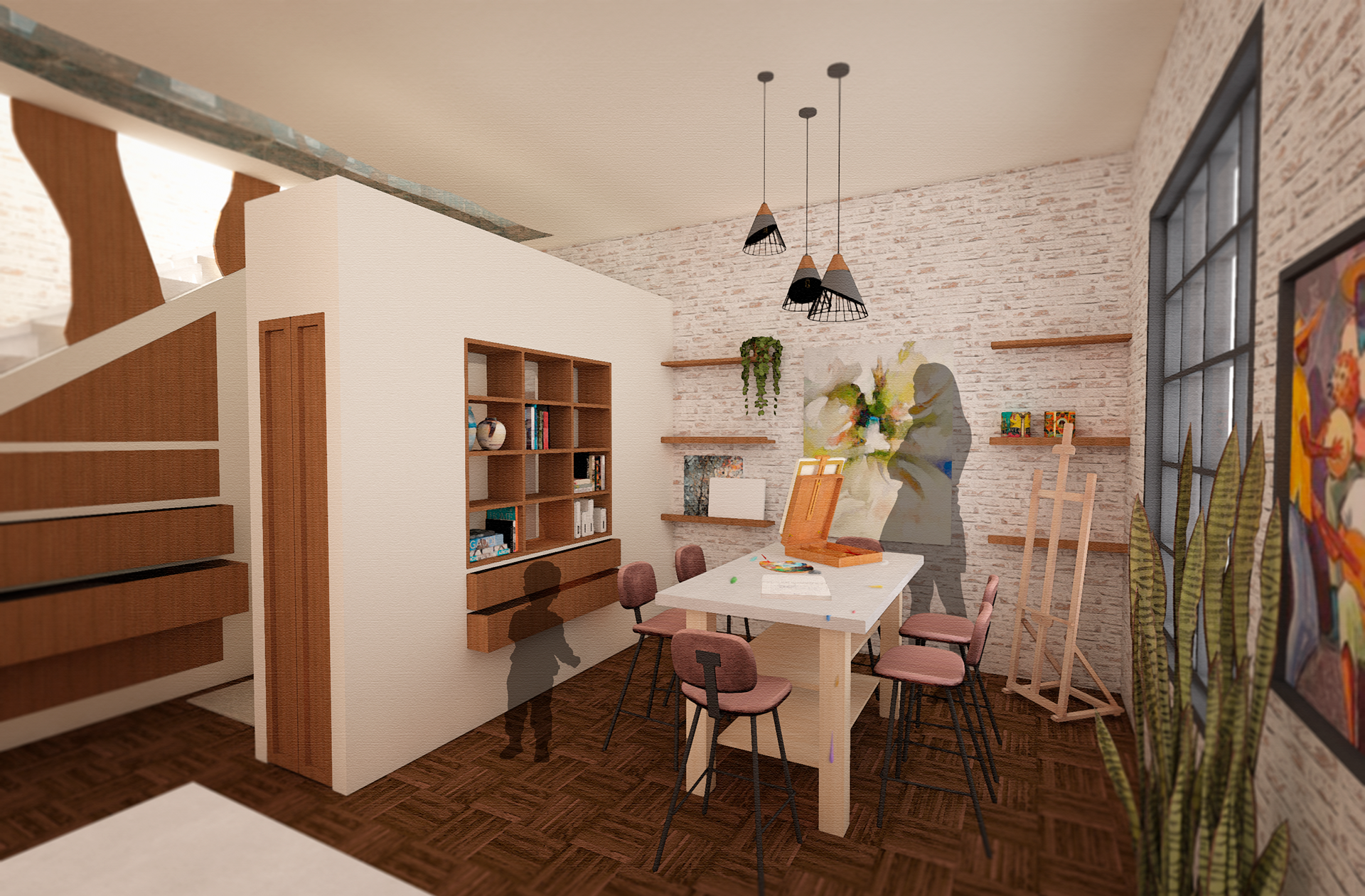 Dining/ Art Space
