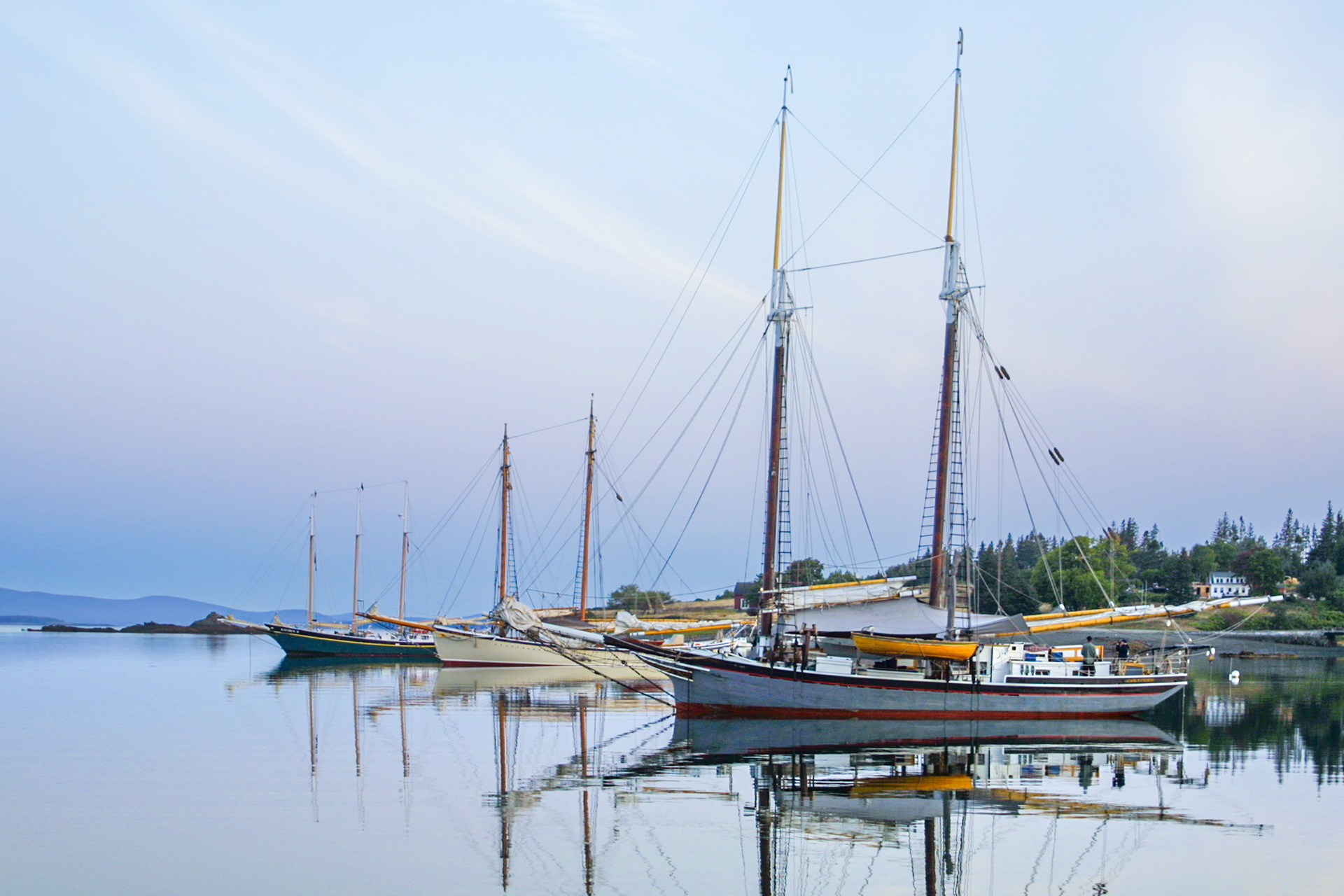 Harbor at Sunrise