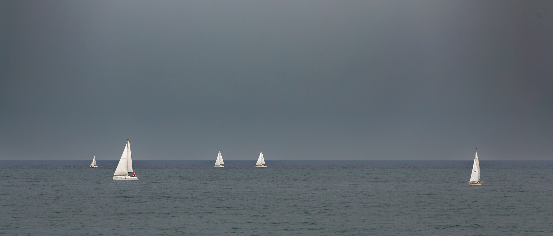 Sail Boats, Ireland, Manipulated Background