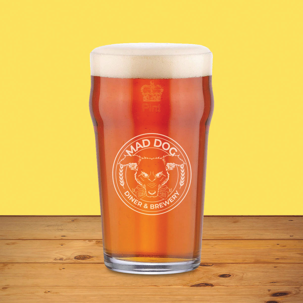 Mad Dog glass