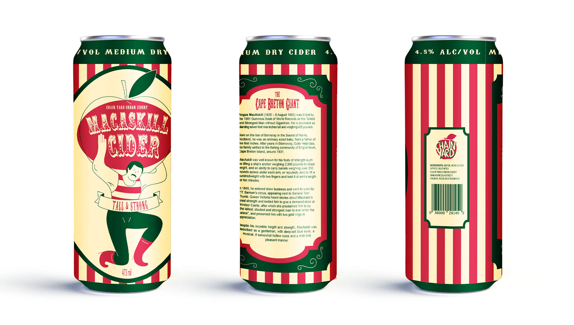 MacAskill Cider: Tall and Strong