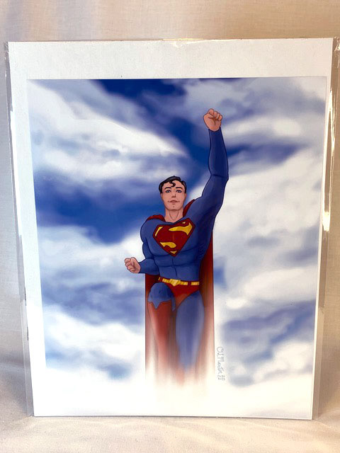 Superman; 8x10"