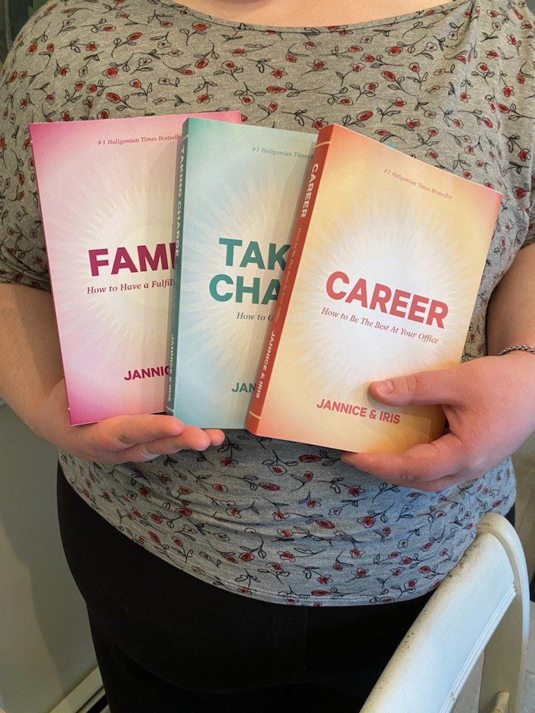 Bookcover prop, front