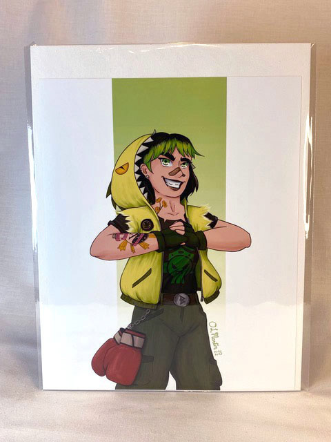 Powerpuff Girls: Buttercup; 8x10"