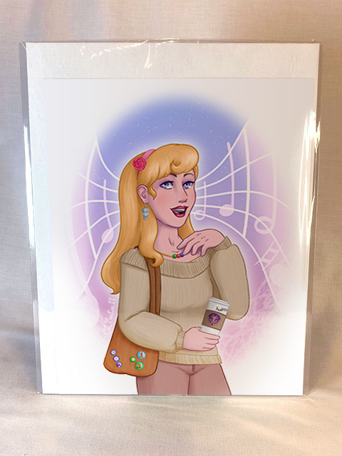 Modern Disney: Aurora; 8x10"