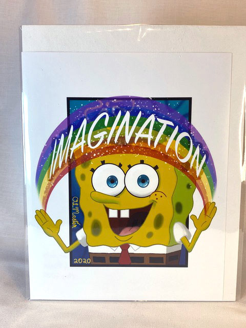 Spongebob Squarepants; 8x10"