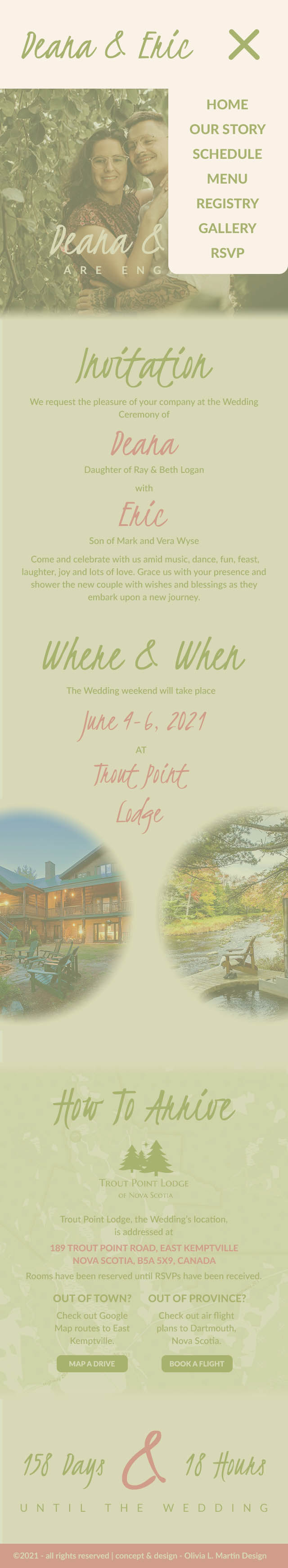 Home, Hover effect, mobile page