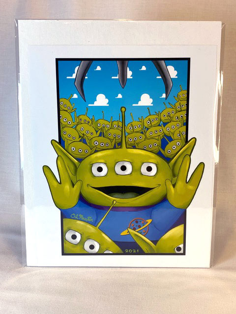 Toy Story Little Green Men; 8x10"