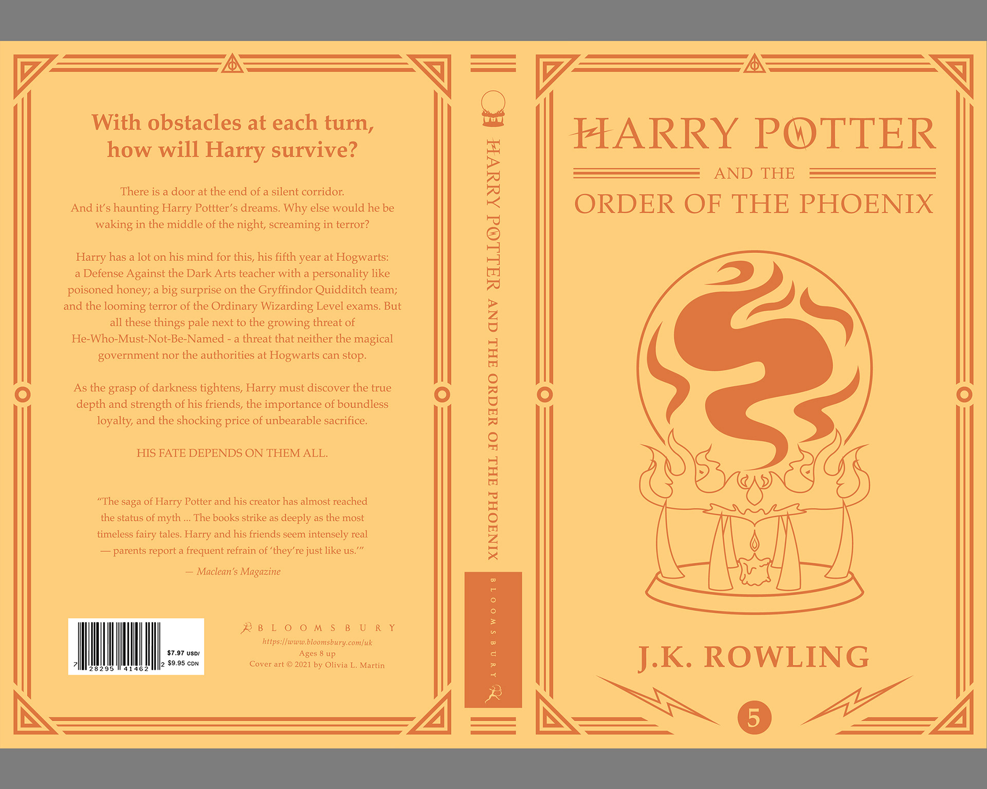 Book 5: Order of the Phoenix spread