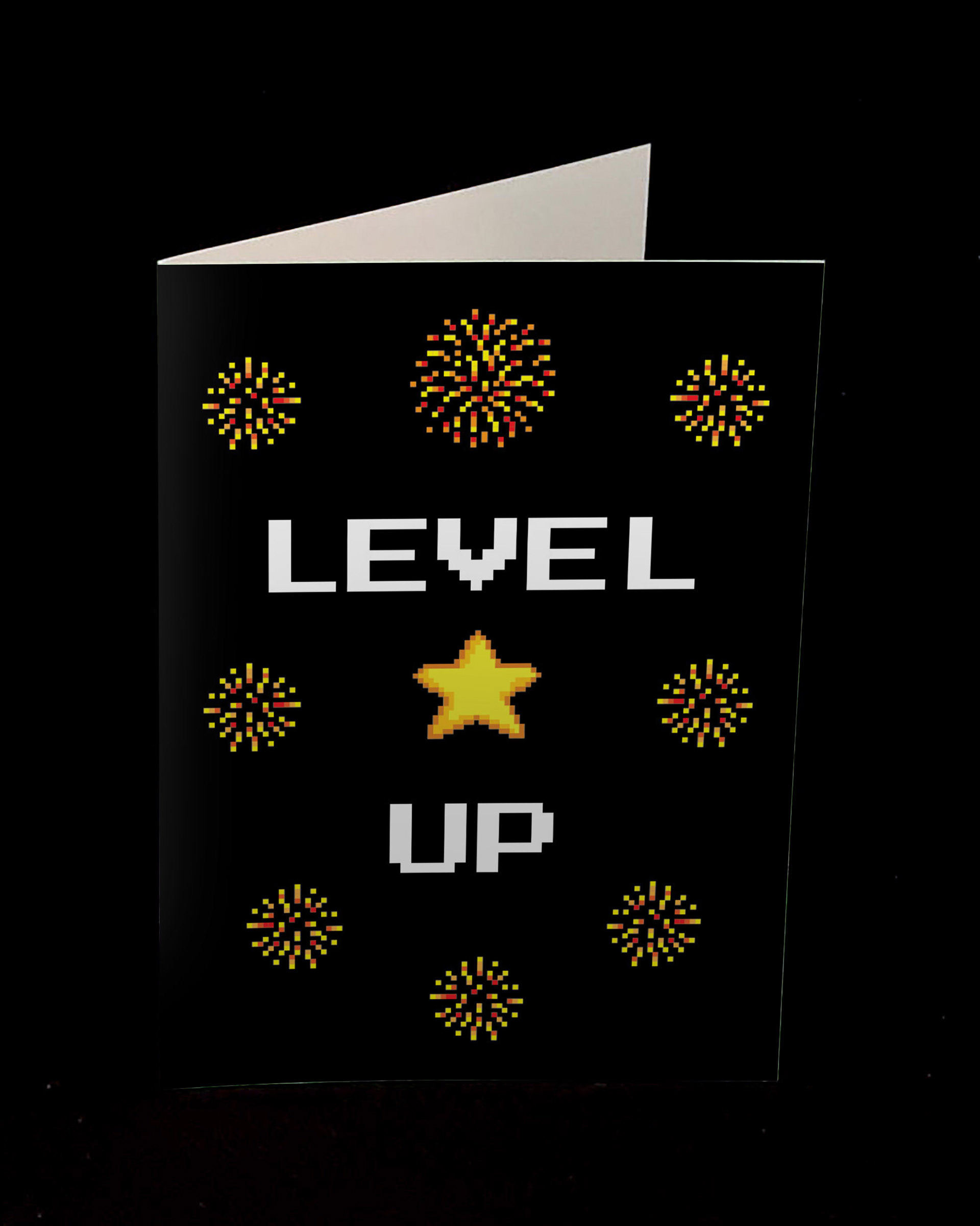 Level Up; "Congratulations on unlocking a new year!"
