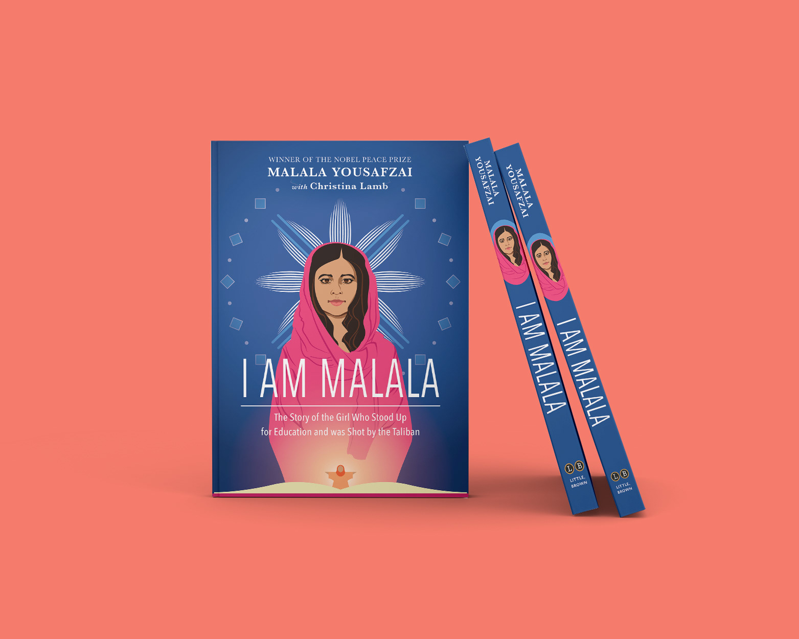 I Am Malala book mockup