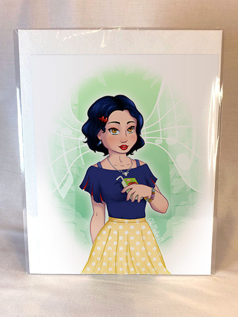 Modern Disney: Snow White; 8x10"