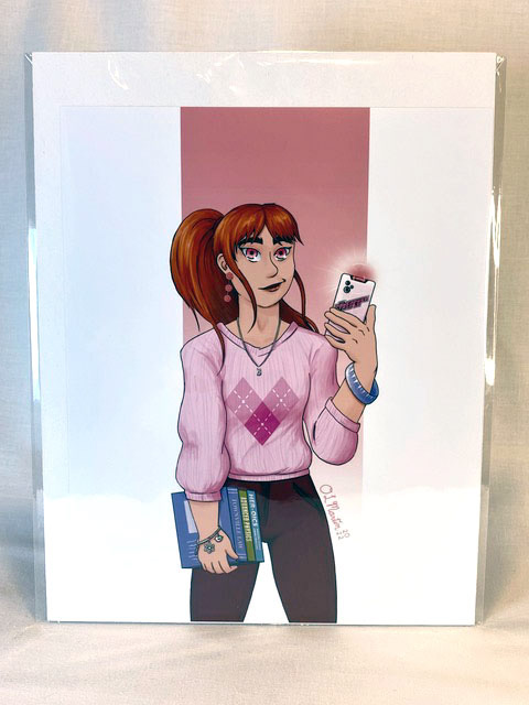 Powerpuff Girls: Blossom; 8x10"