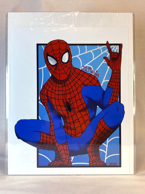 Spider-Man; 8x10"