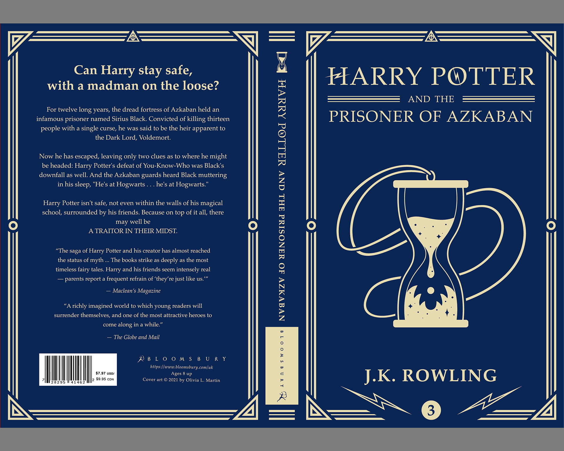 Book 3: Prisoner of Azkaban spread