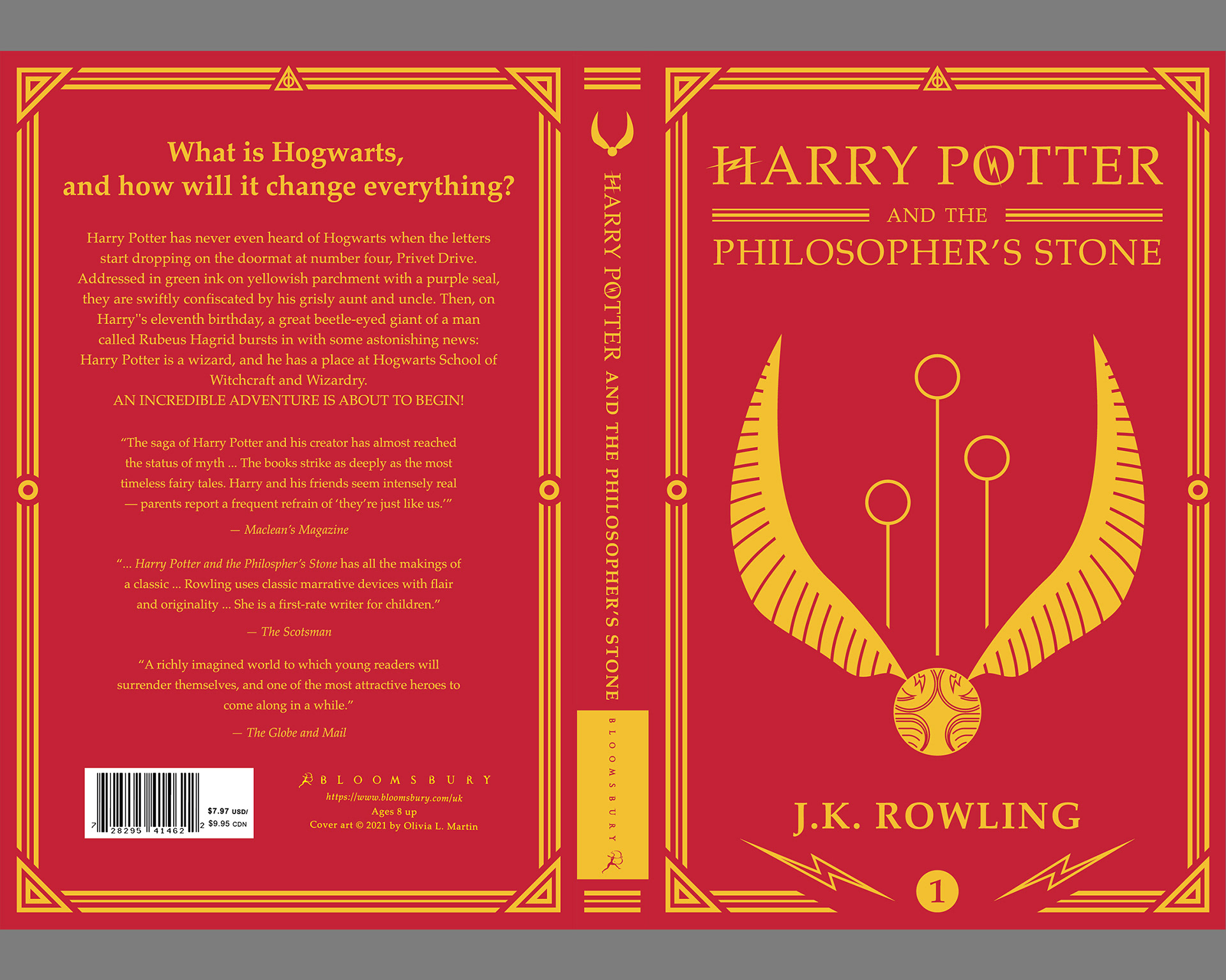 Book 1: Philosopher's Stone spread