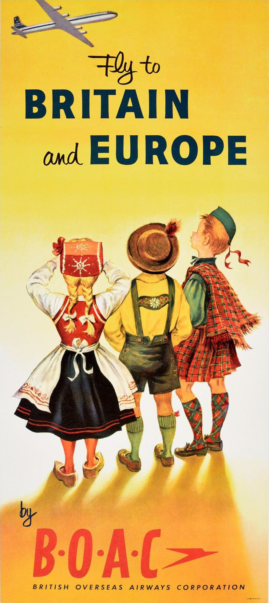 Emulation inspiration; BOAC, c.1950-1959