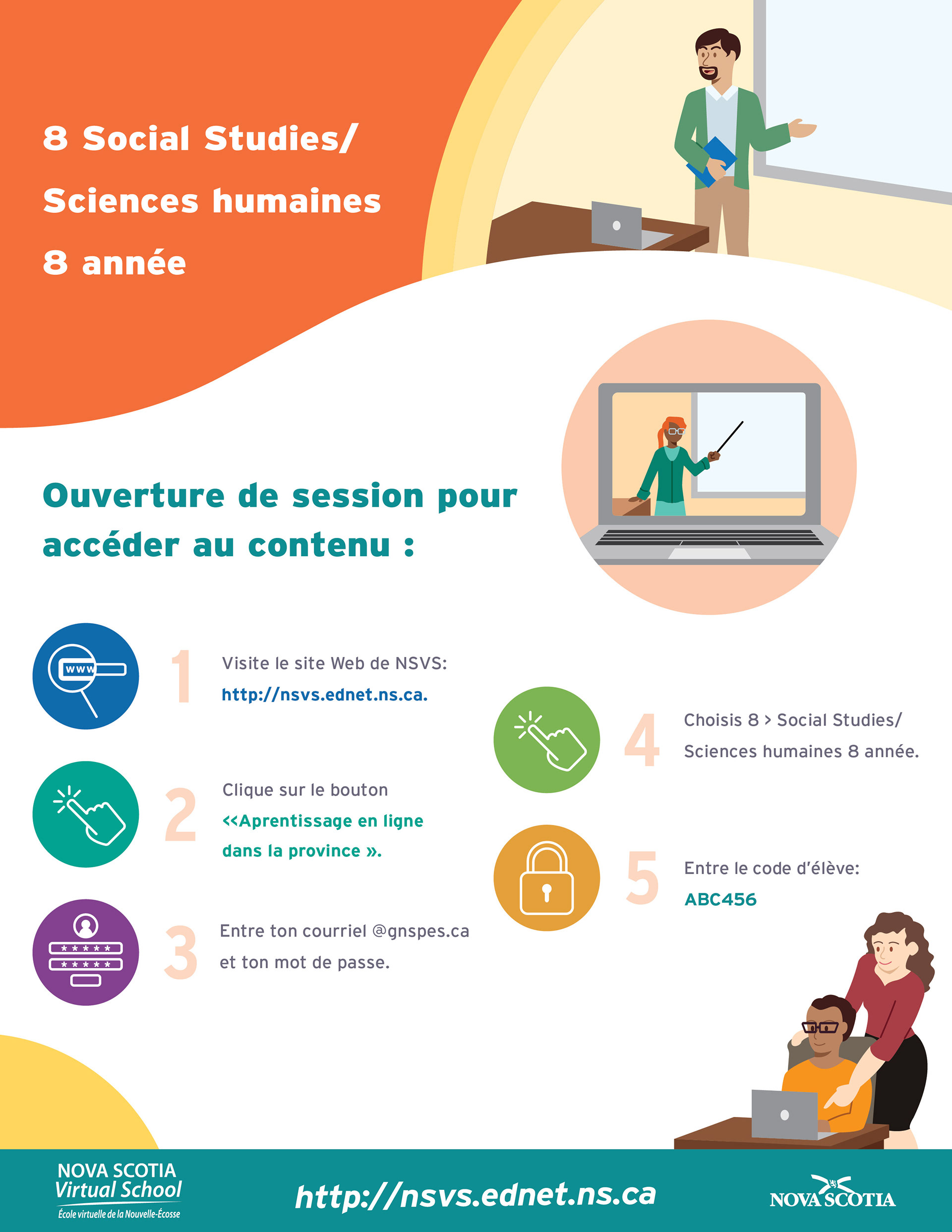 NSVS Enrolment PDF, French