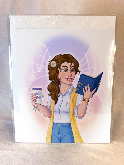 Modern Disney: Belle; 8x10"