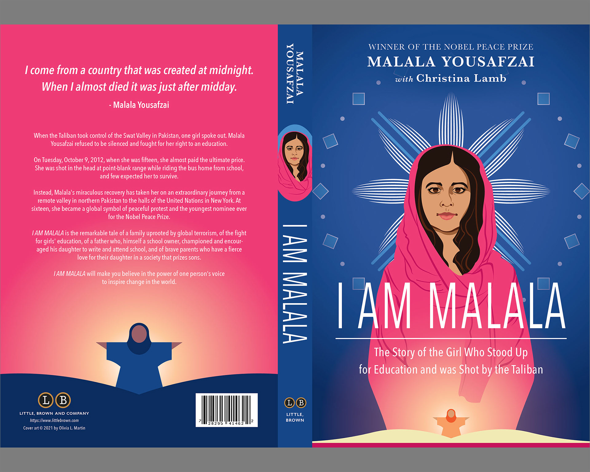I Am Malala book spread