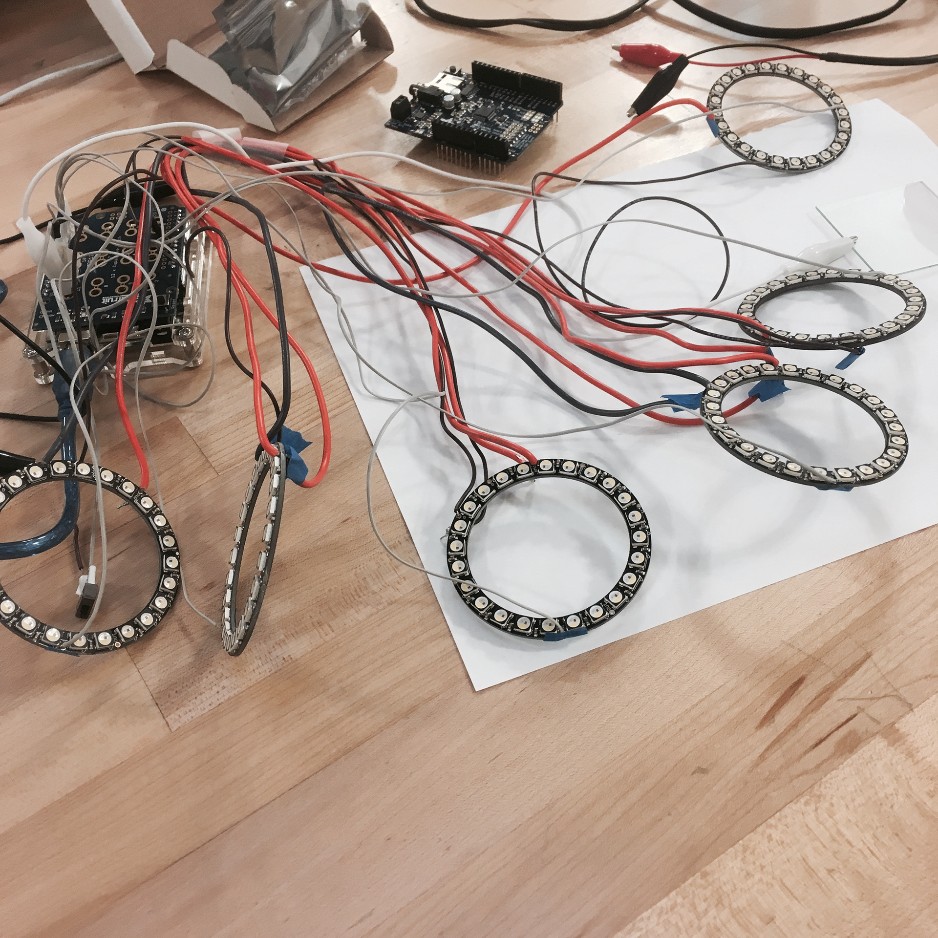 neopixel arduino connection