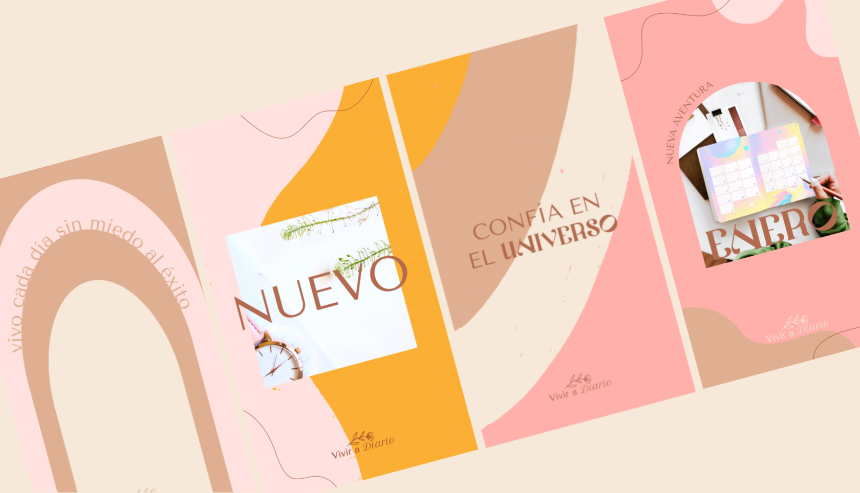 Naomi Ormon - Social Media Design for Vivir a Diario