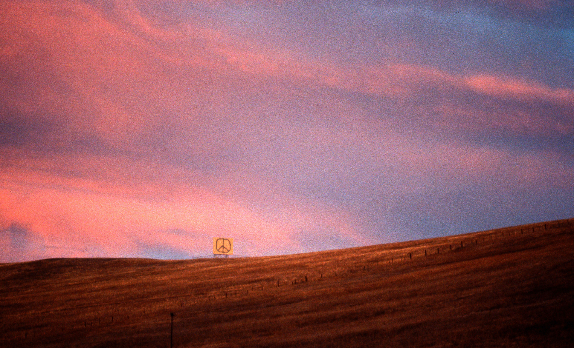Peace Sign, Missoula 1990