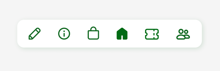 Initial Navigation Bar