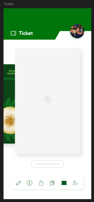 Initial Ticket Frame
