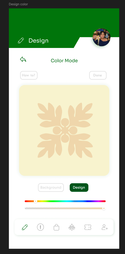 Initial Color Mode Frame