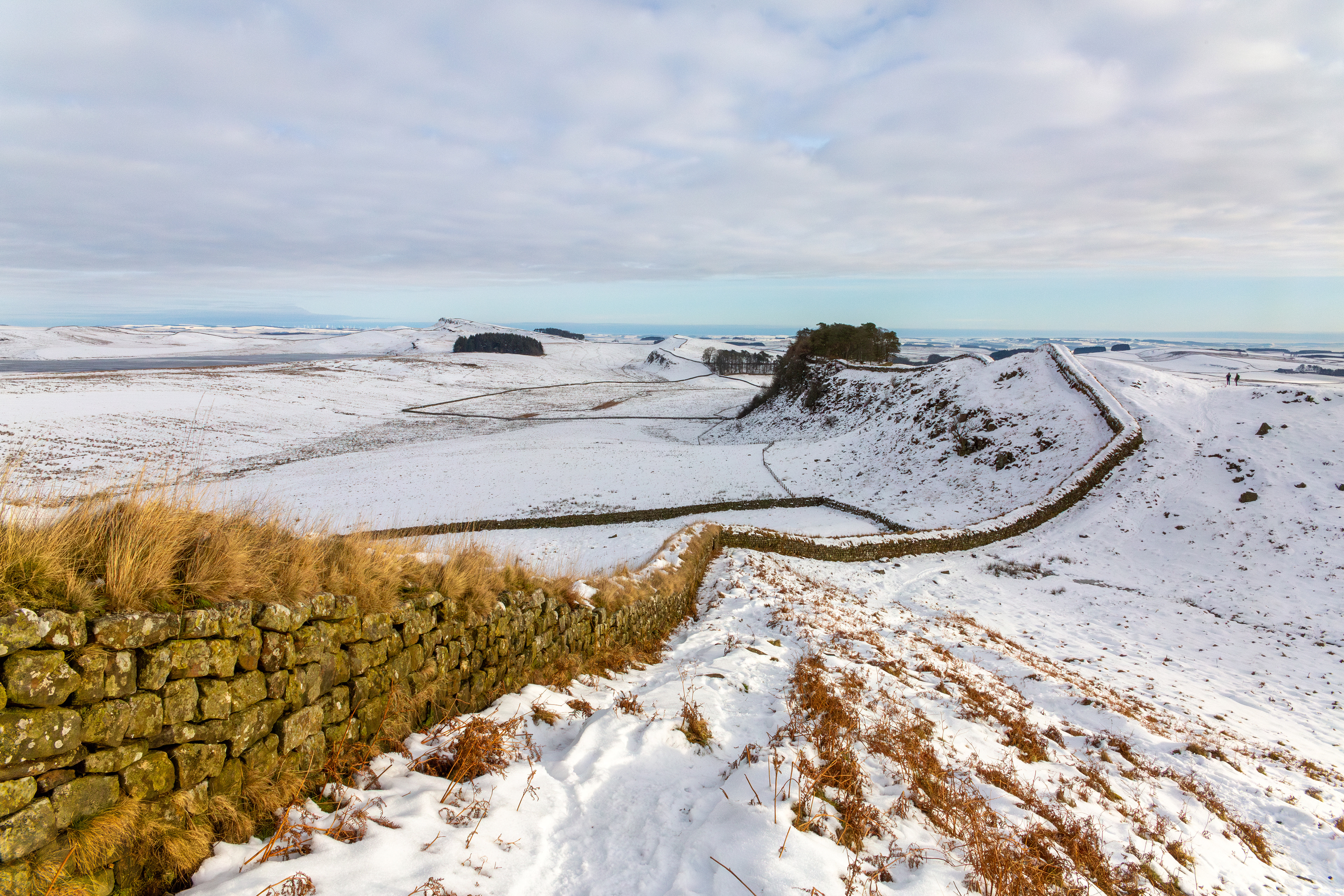 Cuddy's Crags, Hadrian's Wall, Northumberland - January