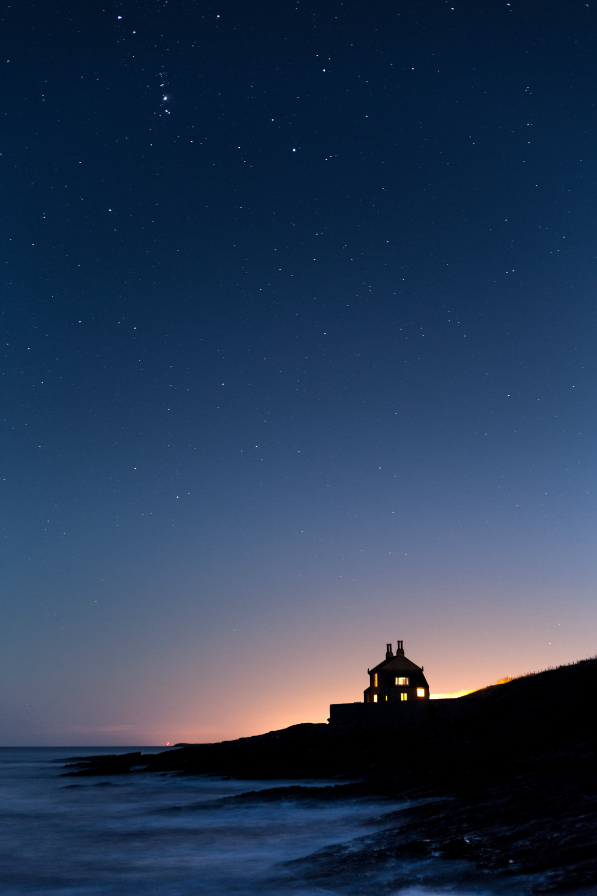 The Bathing House, Howick, Northumberland - February