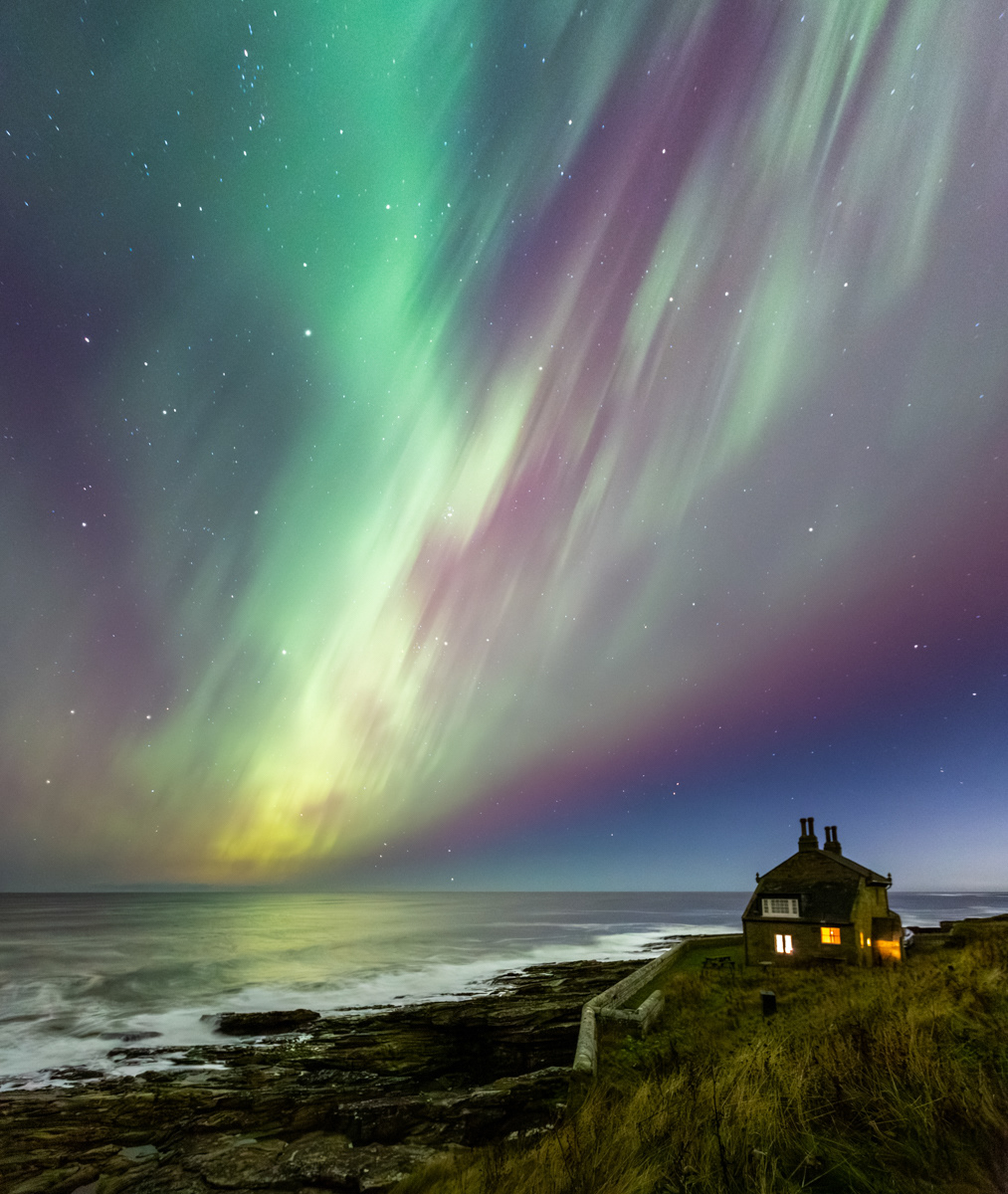Northern Lights over the Bathing House - October 2024